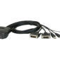 2-Port USB DVI Cable KVM Switch with Remote Port Selector-2