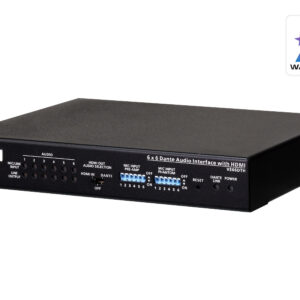 6 x 6 Dante Audio Interface with HDMI-2