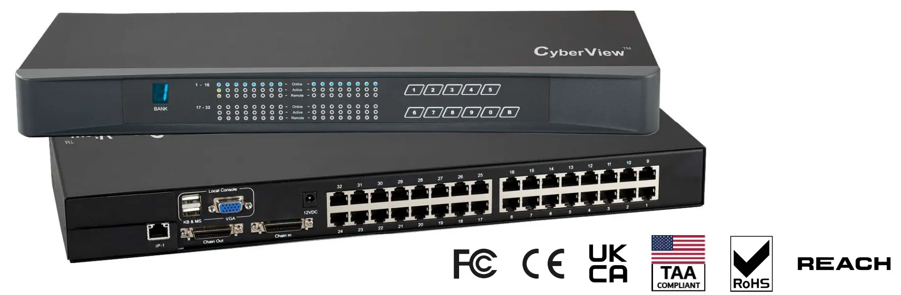 Austin Hughes U-IP Series KVM Switch IP 32 cổng